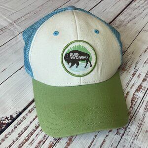 Surf Wyoming Ball Cap Hat | Adjustable Fit